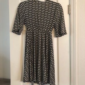 Flirty low cut dress